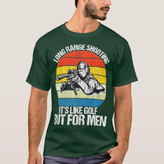 T-shirt Long Range Tirant Sur Son Comme Golf Mais Pour Les