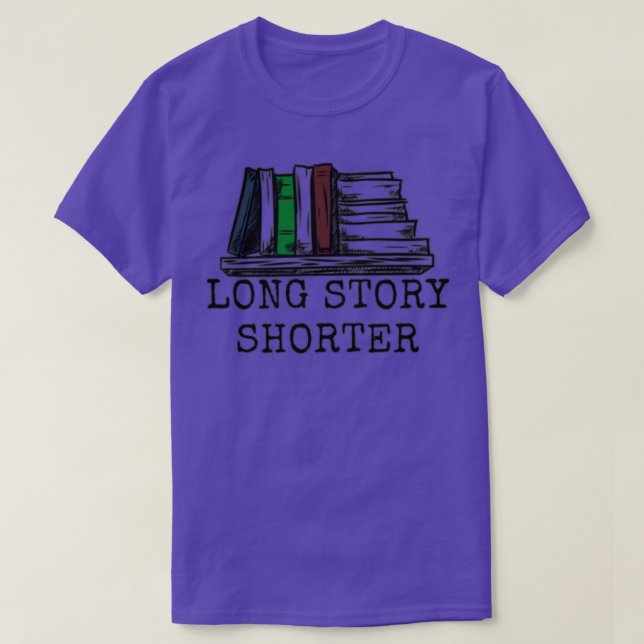 T-shirt Long Story Shorter Publishing Company (Design devant)