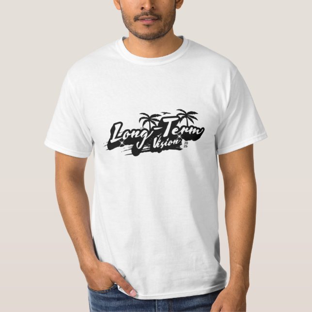 T-shirt Long Term Vision (Devant)