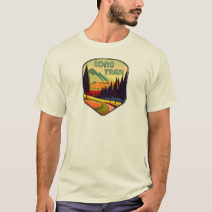 T-shirt Long Trail Vermont Colonnes
