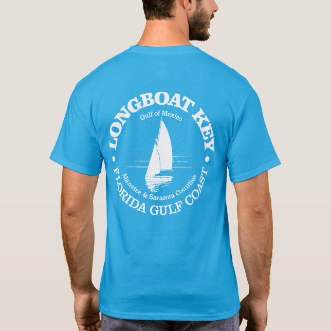 T-shirt Longboat Key (voilier) (Dos)