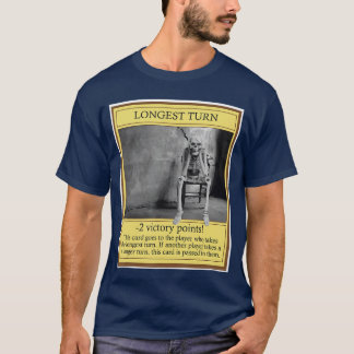 T-shirt Longesturn Funnyabletop Planche de Jeu de Société