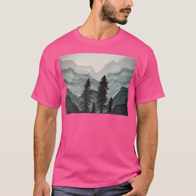 T-shirt Longs massifs (Devant)