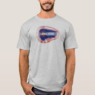 T-shirt Longs Peak Escalade Carabiner