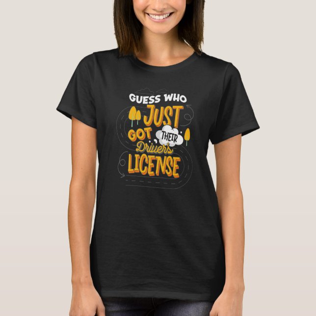 T-shirt LongshanksTees Guess qui vient d'avoir leurs pilot (Devant)
