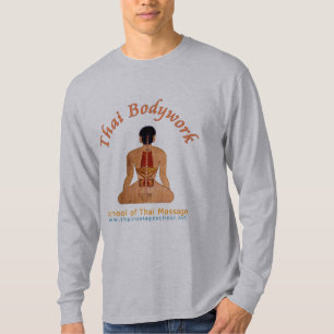 T-shirt longtemps gainé thaïlandais de vert de