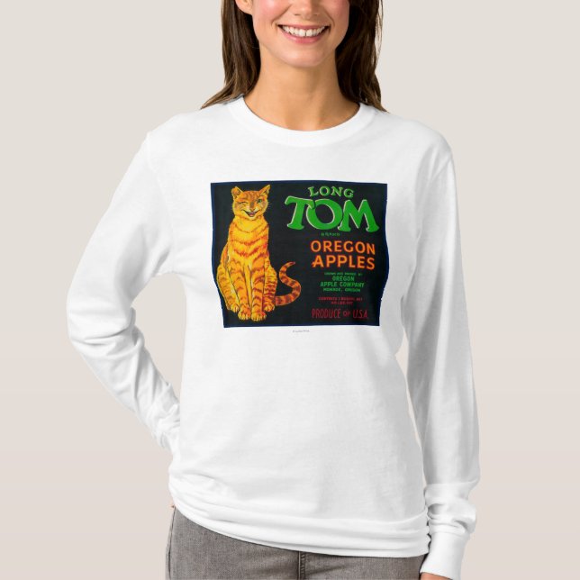 T-shirt Longue caisse LabelMonroe de Tom Apple, OU (Devant)
