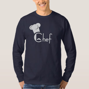 T-shirt Longue chemise de douille de CHEF