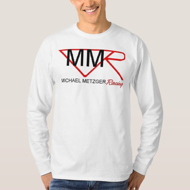 T-shirt Longue chemise de douille de MMR (Devant)