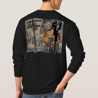 T-shirt Longue chemise de la douille du monteur de lignes