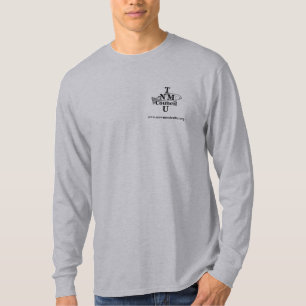 T-shirt Longue chemise de logo de la douille NMTU