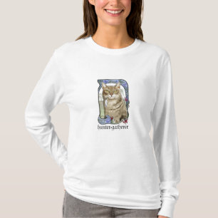 T-shirt Longue chemise de Sleevs de chasseur-cueilleur