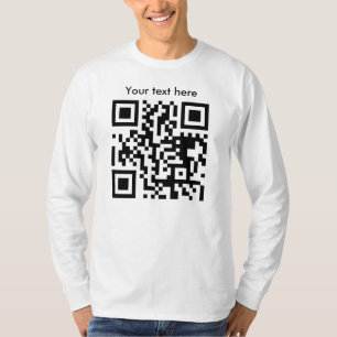 T-shirt Longue douille, adaptée (texte fait sur commande)
