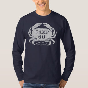 T-shirt Longue douille de campeur désagréable