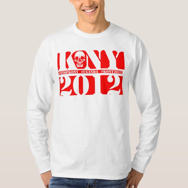 T-shirt Longue douille de KONY 2012 (Devant)