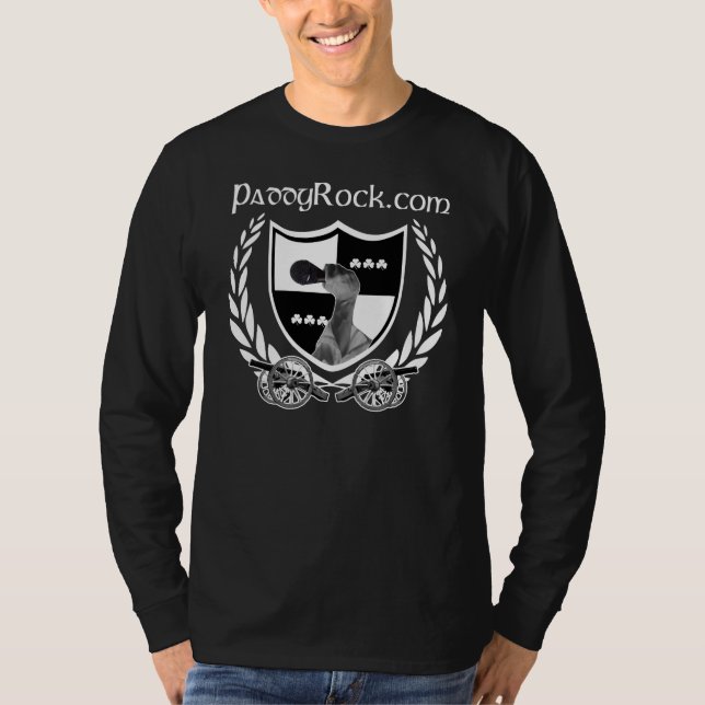 T-shirt Longue douille de paddy de radio officielle de (Devant)