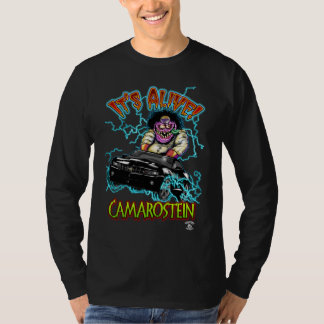 T-shirt Longue douille de RS noir de Chevy Camaro