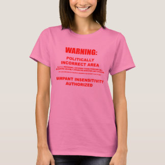 T-shirt Longue douille de secteur politiquement incorrect