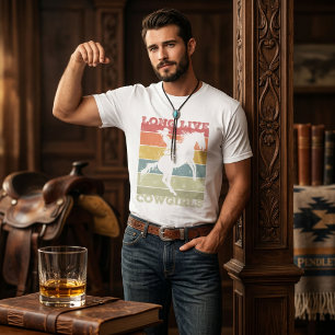 T-shirt Longue Vie Cowgirls - Célébrer le style occidental