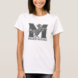 T-shirt Longues femmes de douille des minarets M