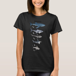 T-shirt LONGUEUR, NOMS ET DENTS DES REQUINS-title