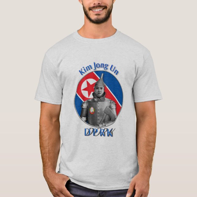 T-shirt L'ONU de Kim Jong - DPRK/"DORK " (Devant)