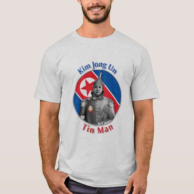 T-shirt L'ONU de Kim Jong - homme de bidon (Devant)