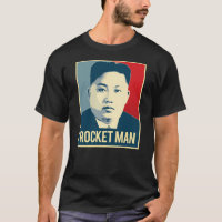 L'ONU de Kim Jong - homme de Rocket - affiche de