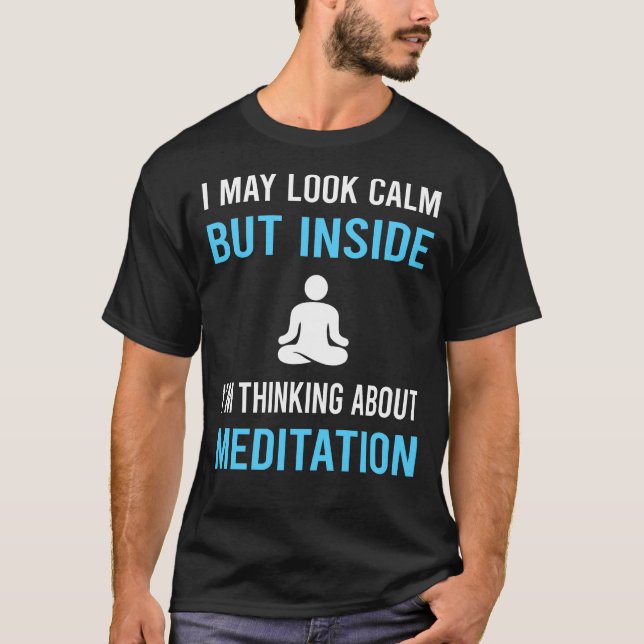 T-shirt Look Calmditation MeditZen (Devant)