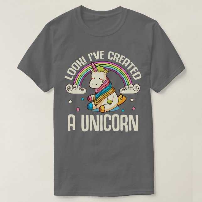 T-shirt Look Ive A Créé Une Unicorne (Design devant)