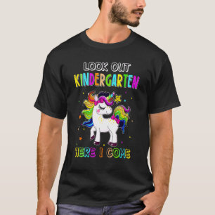 T-shirt Look Out 1st Grade Here I Come Back To School Unic