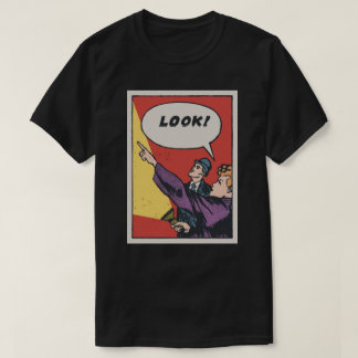 T-shirt LOOK! The Thing in the Sky • Golden Era Comic Art