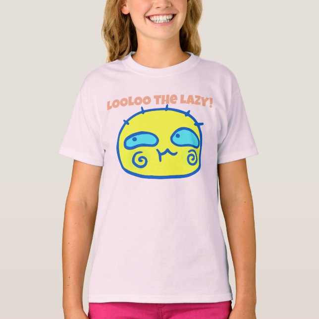 T-shirt LOOLOO the LAZY ! (Devant)