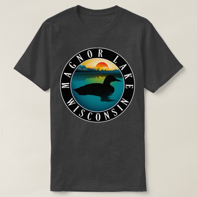 T-shirt Loon du lac Magnor (Design devant)