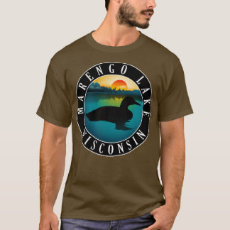 T-shirt Loon du Marengo Lake Wisconsin