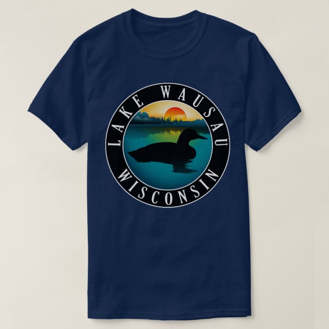 T-shirt Loon du Wausau Wisconsin (Design devant)