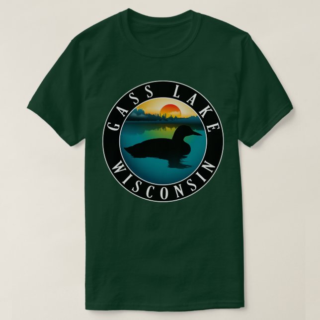 T-shirt Loon du Wisconsin (Design devant)