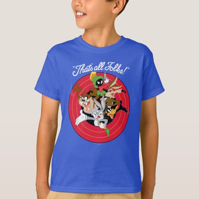 T-shirt LOONEY TUNES™ "C'EST TOUS LES FOLKS™" Groupe Bulls (Devant)