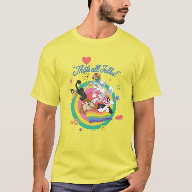 T-shirt LOONEY TUNES™ - C'est tout le monde ! Pride Bullse (Devant)