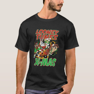 T-shirt Looney Tunes Noël Taxe Renne Traîneau Bugs Da