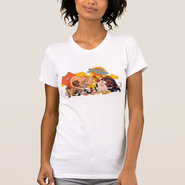 T-shirt LOONEY TUNES™ Show Cast & Logo (Devant)