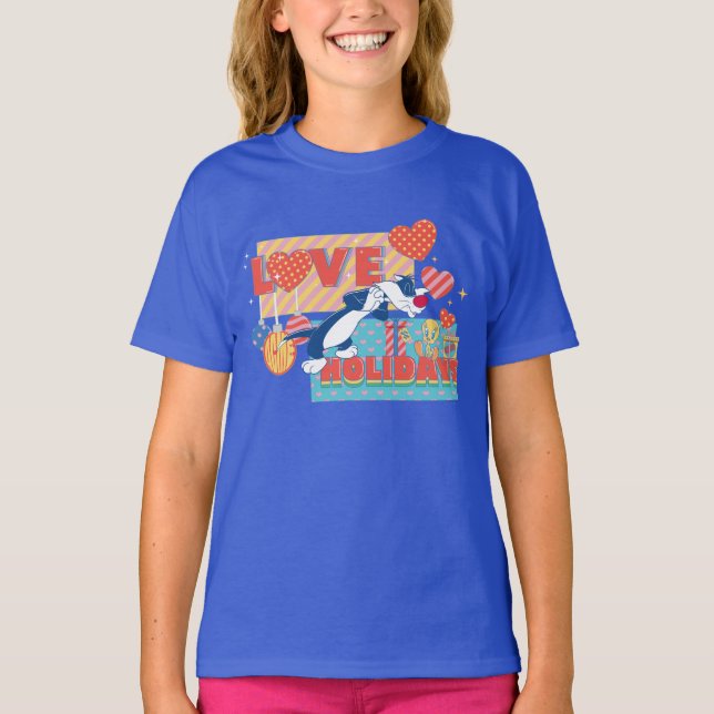 T-shirt LOONEY TUNES™ | SYLVESTER™ & TWEETY™Love Holidays (Devant)
