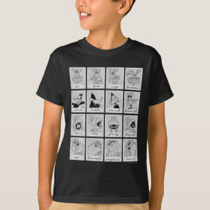T-shirt LOONEY TUNES™ Tableau d'émotion de personnage