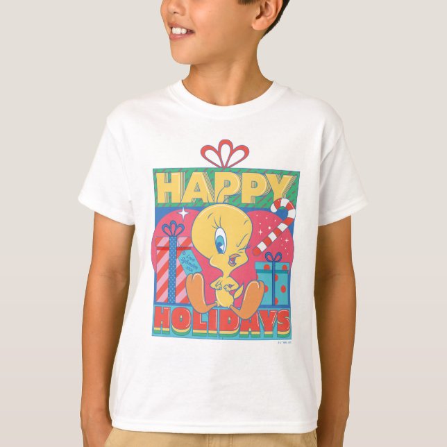 T-shirt LOONEY TUNES™ | TWEETY™ Joyeuses fêtes (Devant)