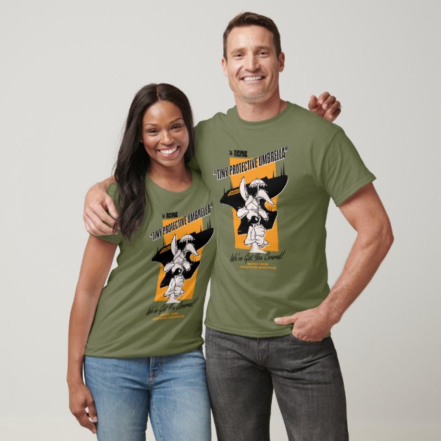 T-shirt LOONEY TUNES™ | WILE E. COYOTE™ ACME Parapluie min (Unisexe)
