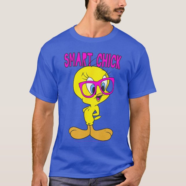 T-shirt Looneyunesweety Bird Smart Chick retro (Devant)