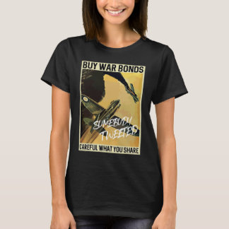 T-shirt Loose Lips End Lives Quelqu'Un A Tweeté Vintage Wa