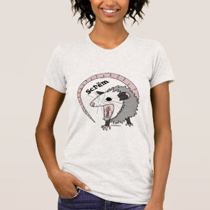 T-shirt L'opossum de Scrëm pour soucieux Introverts et des