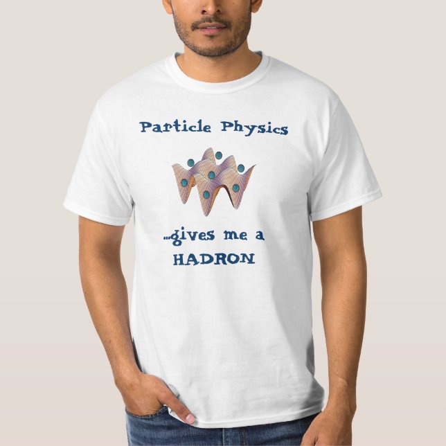 T-shirt l'opticallattice, physique de particules,… me (Devant)