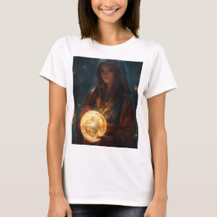 T-shirt L'Orbe du Mystère : Lumière dans ses mains